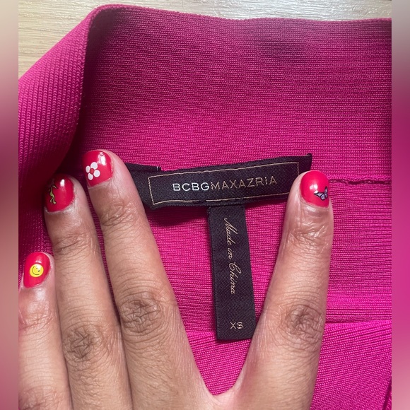 BCBG Max Azria Colorblock Bodycon Skirt - Picture 2 of 3